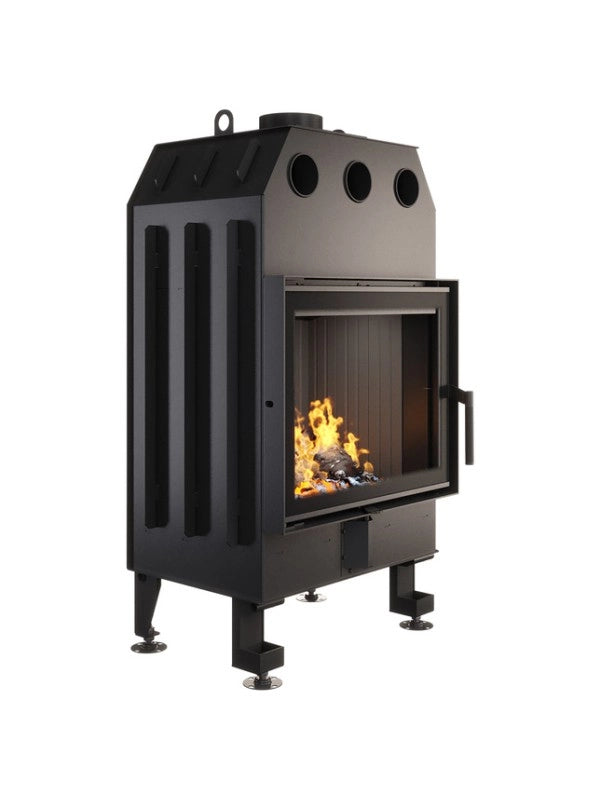 Inserto per camino a legna Nero - Energy 60x50 (14,5 kW) ECO