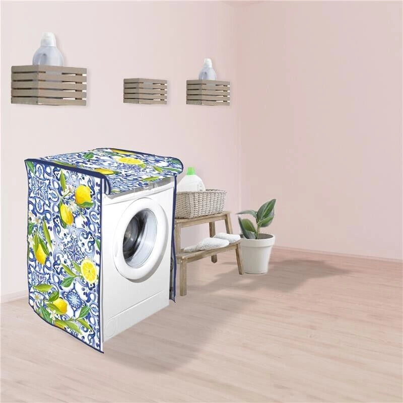 MAURY'S COPRILAVATRICE CON FANTASIA PANAREA 60X60X80 CM IN STILE SICILIANO