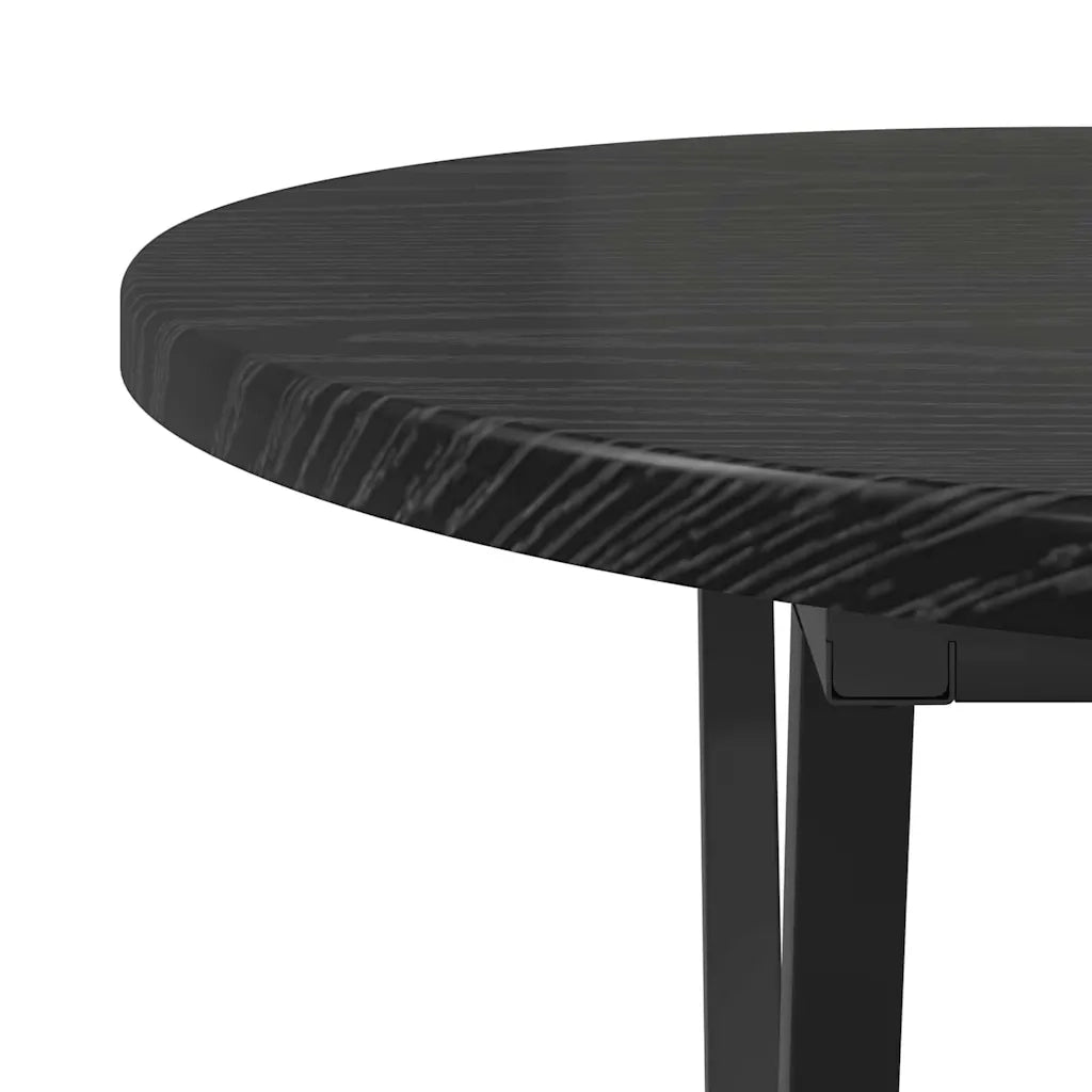 Tavolino da salotto Rovere Nero 80 x 40 x 40.5 cm 869690