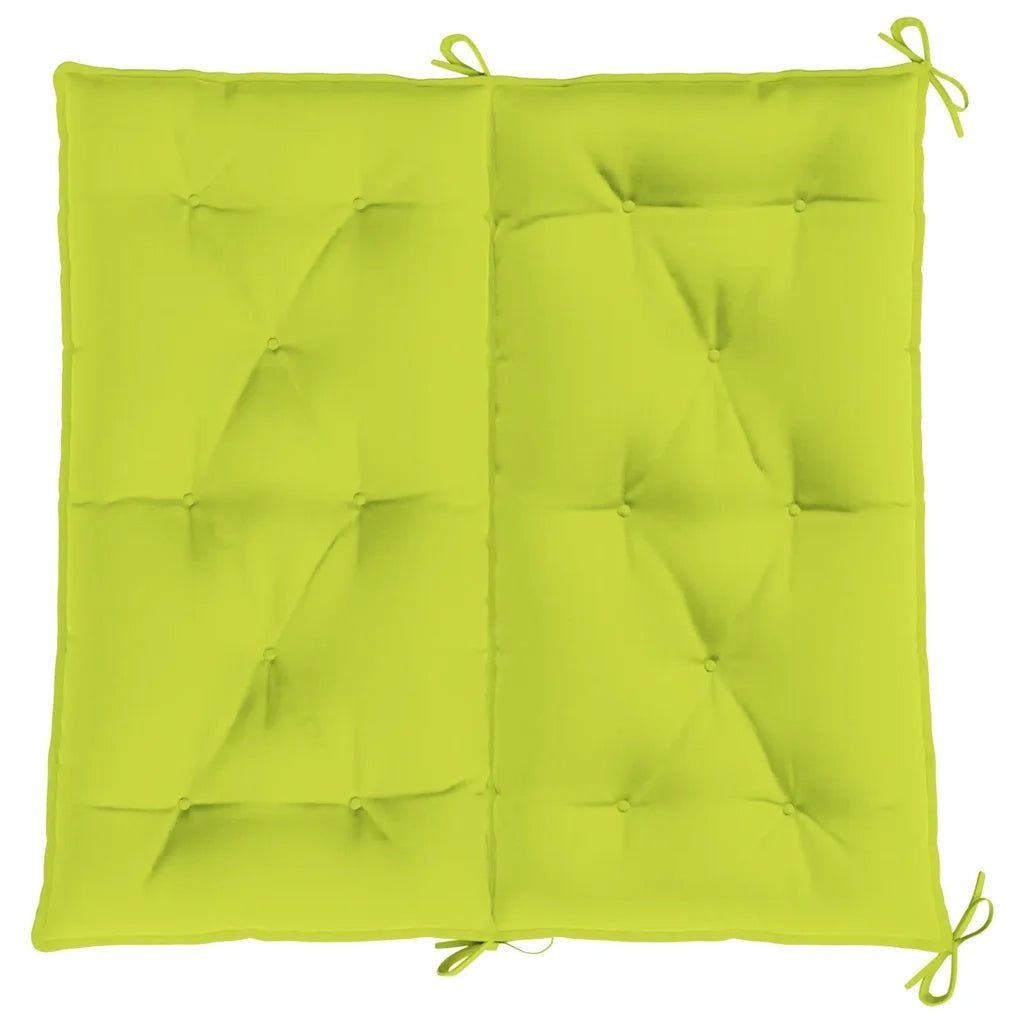 Cuscino Panca Verde Intenso 100x(50+50)x7cm in Tessuto Oxford 315003
