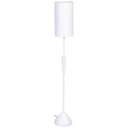 Fioriera con supporto in metallo bianco 25,5x25,5x48h cm