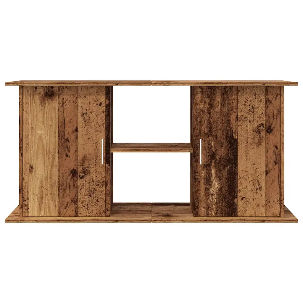 Supporto Acquario 121x41x58cm in Legno Multistrato Legno Antico