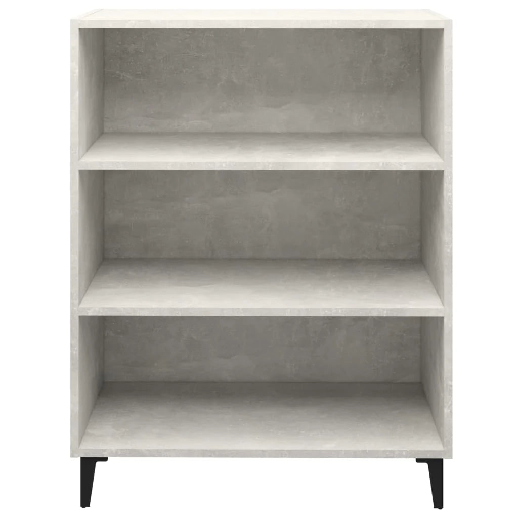 Buffet credenza cassettiera armadio mobile contenitore organizer per cucina soggiorno salotto 69,5 x 32,5 x 90 cm legno ingegnerizzato grigio 02_0032002