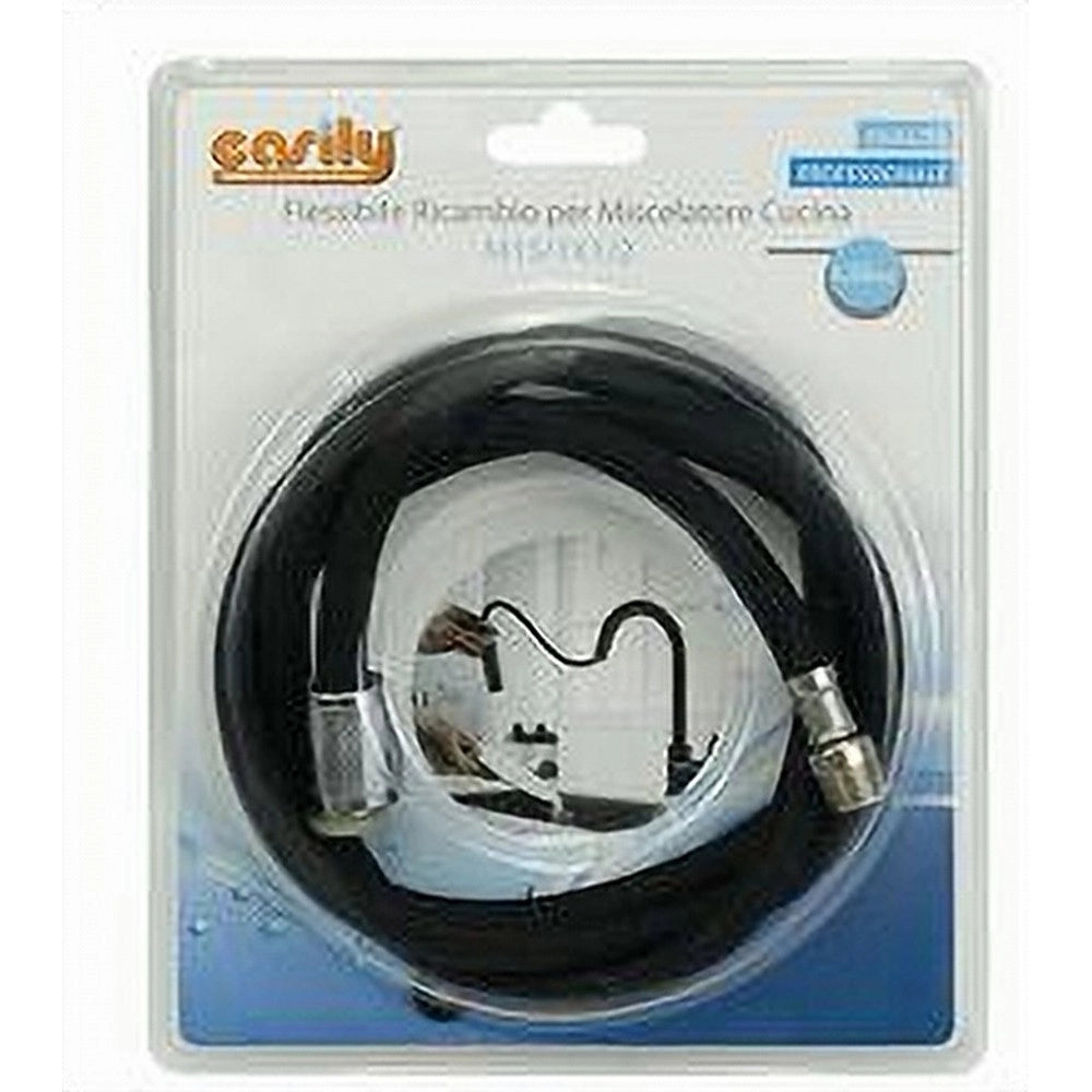 Trade Shop - Tubo Flessibile Ricambio Per Doccetta Estraibile Miscelatore Cucina 1.5 Mt 59995 -