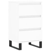 Credenza | Madia | Buffet da pranzo | Armadio da pranzo Bianca 40x35x70 cm in Legno Multistrato