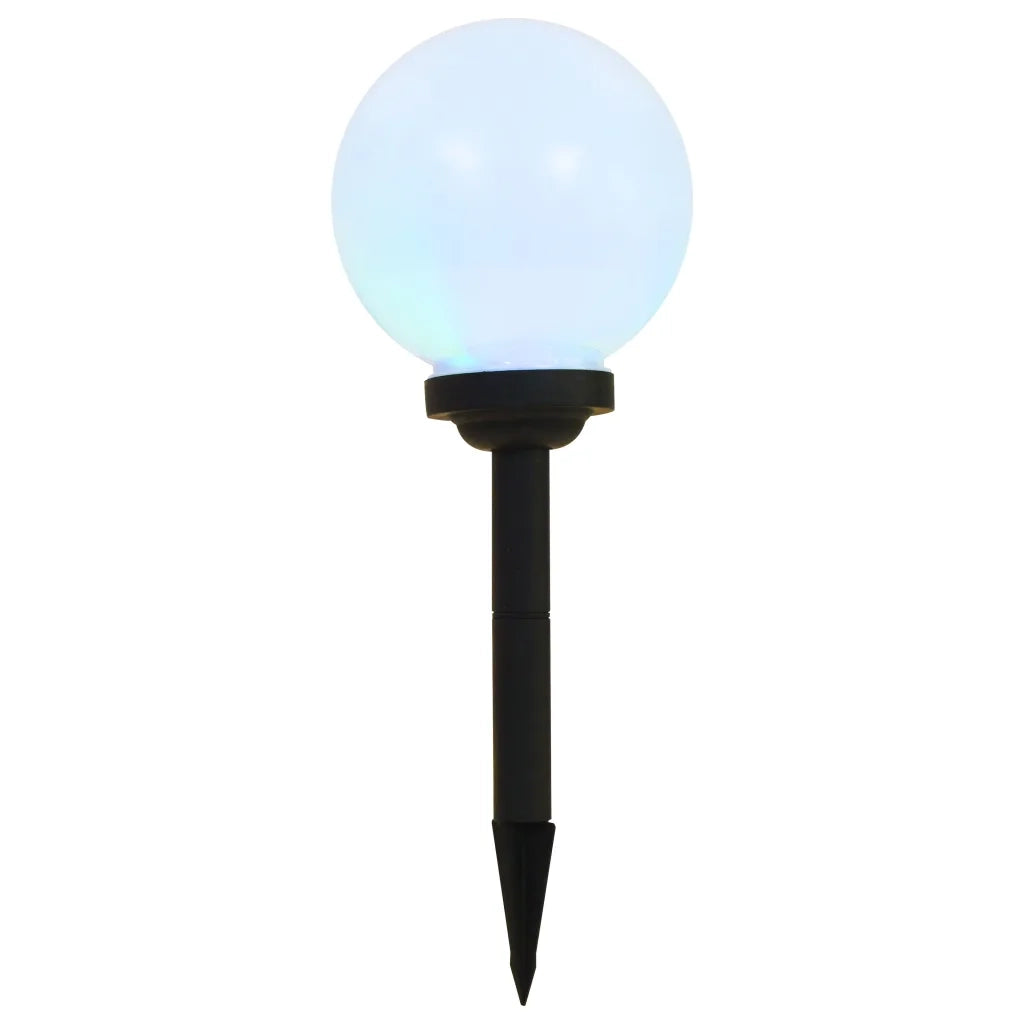 Lampade Solari da Esterni Sferiche 3 pz LED RGB 20 cm CFW8224054