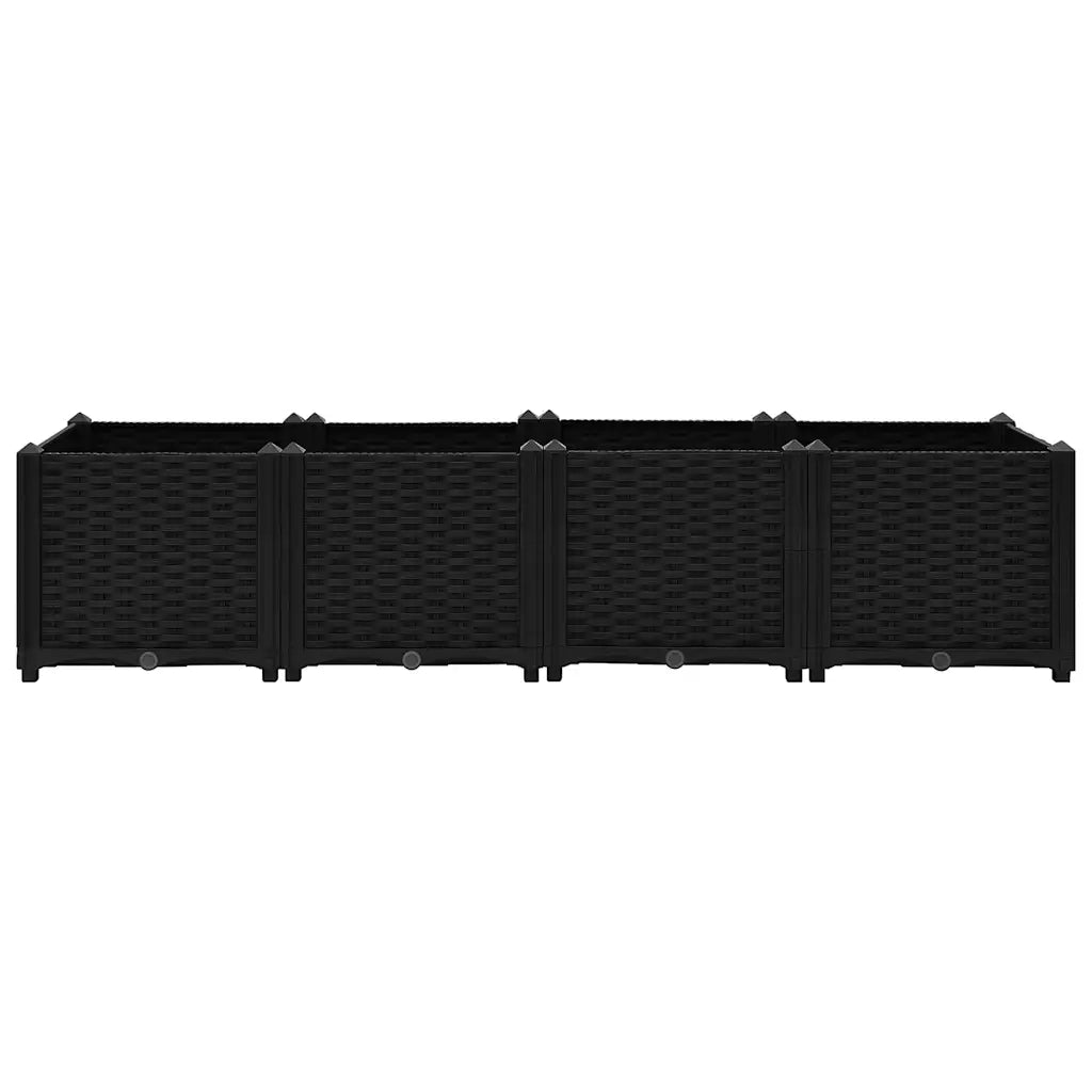 Fioriera Rialzata 160x40x38 cm in Polipropilene 316533