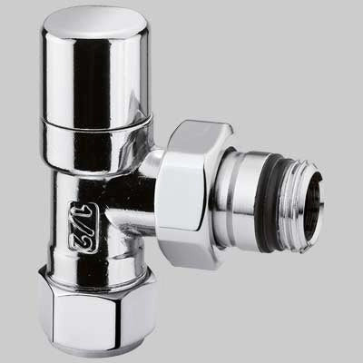 DETENTORE D'ARREDO A SQUADRA CROMATO  1/2 x 2419     ARTECLIMA