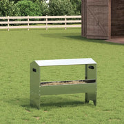 Abbeveratoio per bestiame Argento 79 x 35 x 62 cm 874629
