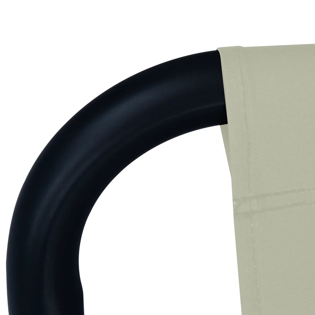 Lettino da Giardino Crema 200x90 cm in Acciaio cod mxl 54945