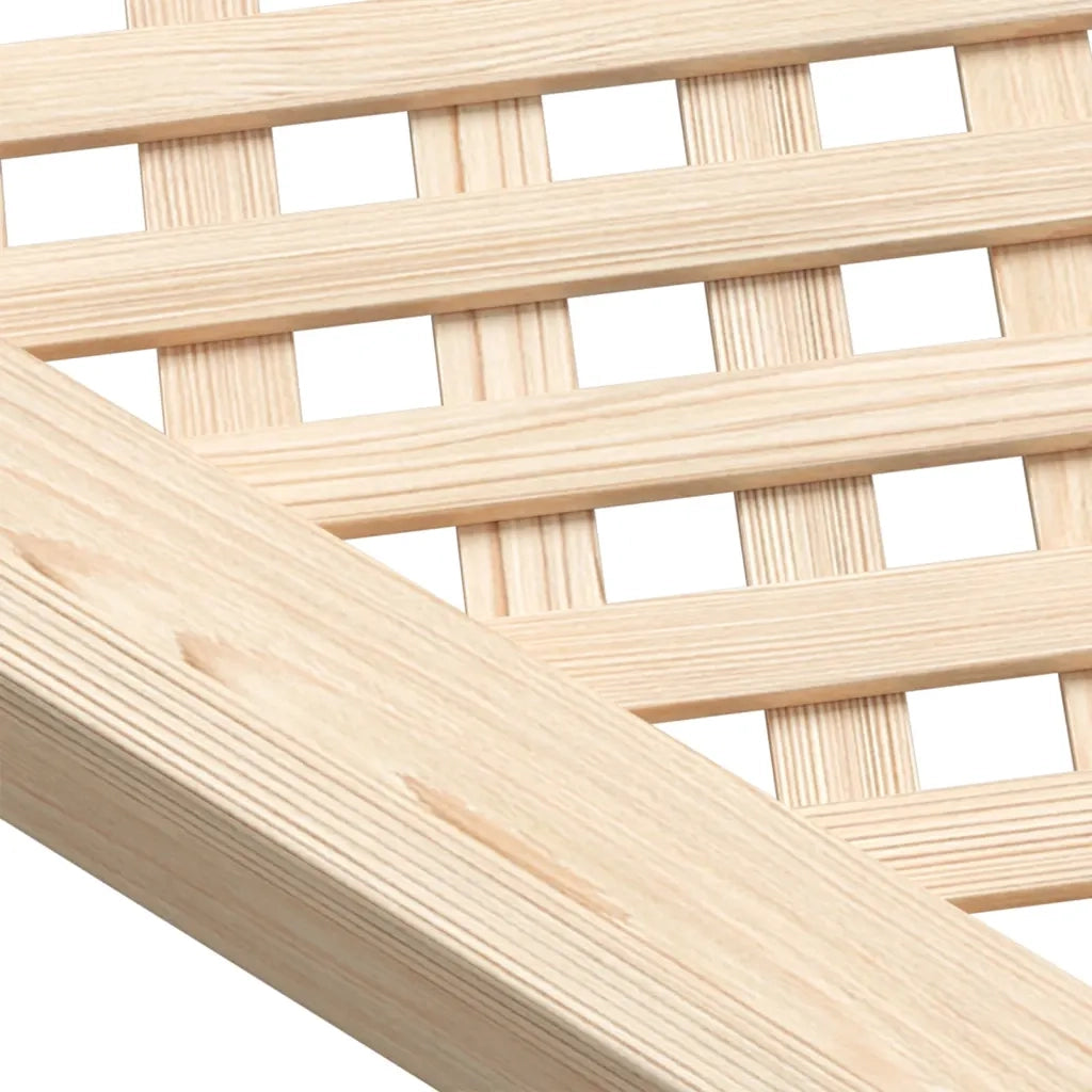 Ante con Design a Reticolo 2 pz 39,5x99 cm in Legno di Pino CFW9724158