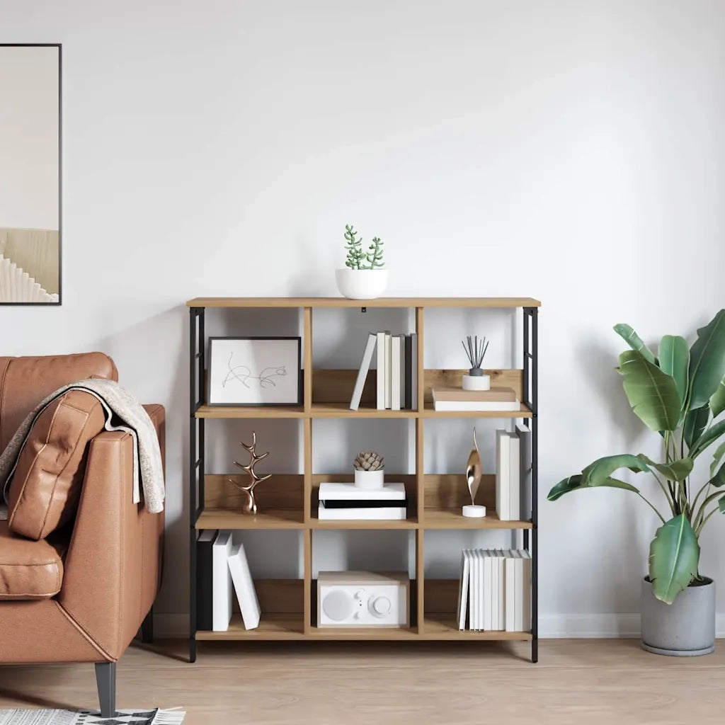Libreria Rovere artigianale 102 x 32 x 104,5 cm