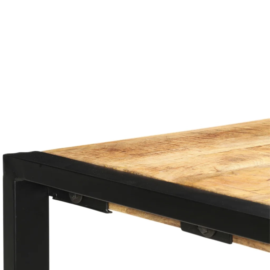 Tavolo Consolle 150x35x76 cm in Legno Massello di Mango 285948