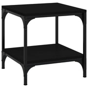Tavolino da salotto | Tavolino da caff¨¨ | Tavolino da Soggiorno Nero 40x40x40 cm in Legno Multistrato