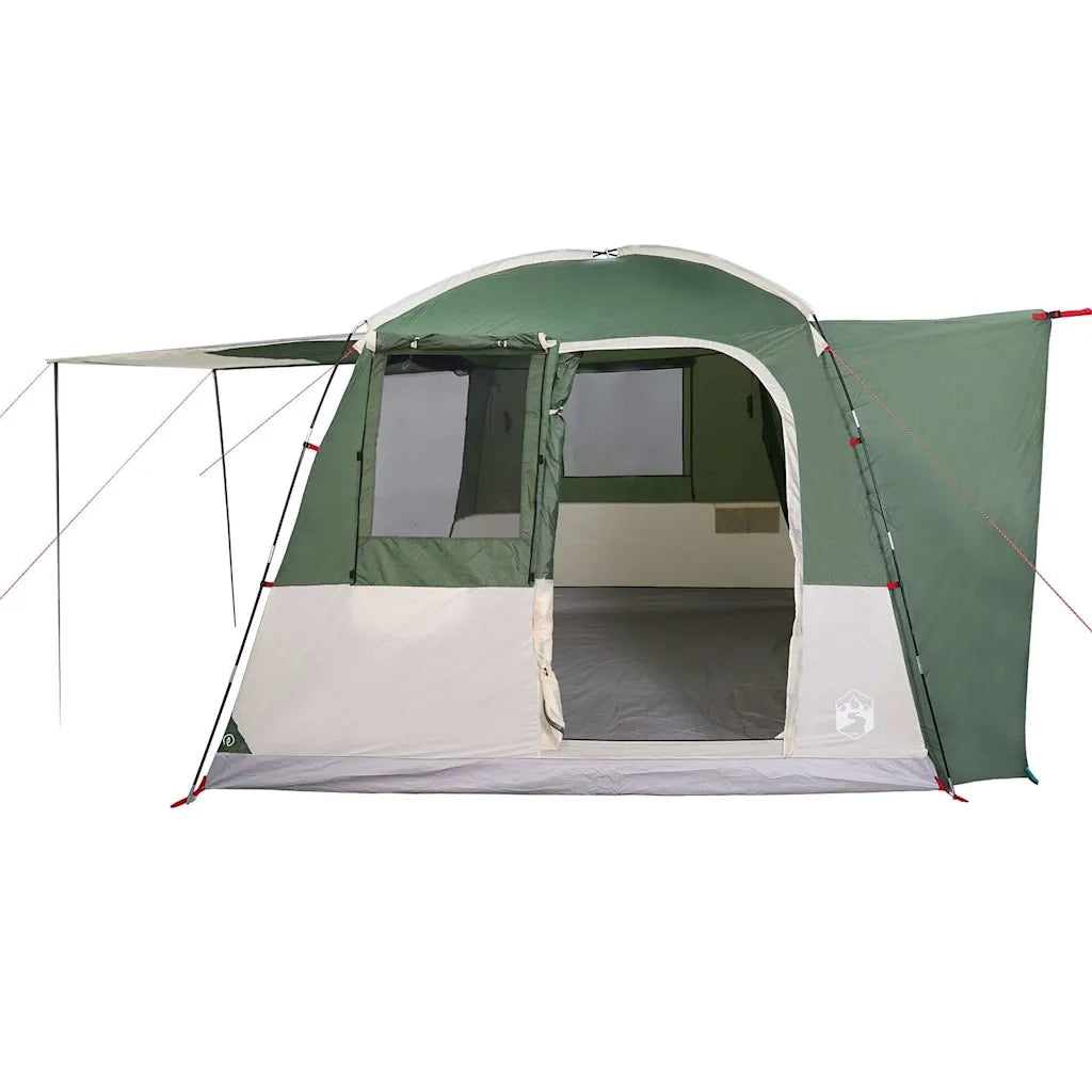 Tenda da Campeggio per Auto per 4 Persone Verde Impermeabile