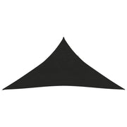 Vela ombreggiante/ombrellone 160 g/m² 5 x 6 x 6 m HDPE nero 02_0009222