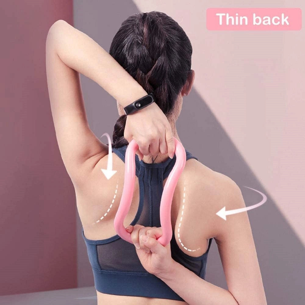 Trade Shop - Anello Allenamento Pilates Strumento Fitness Corpo Resistenza Palestra Esercizi -