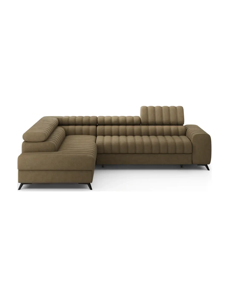 Divano ad angolo collezione KANEDOJO colore Marrone