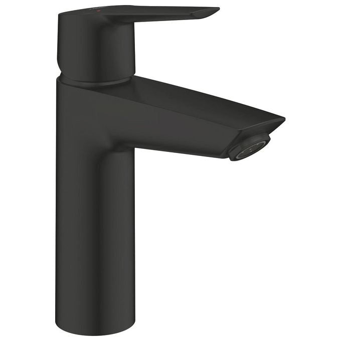 Grohe 235752432 Start Miscelatore Lavabo Monocomando Bocca Alta Taglia M cartuccia ceramica 1 foro colore Nero Opaco