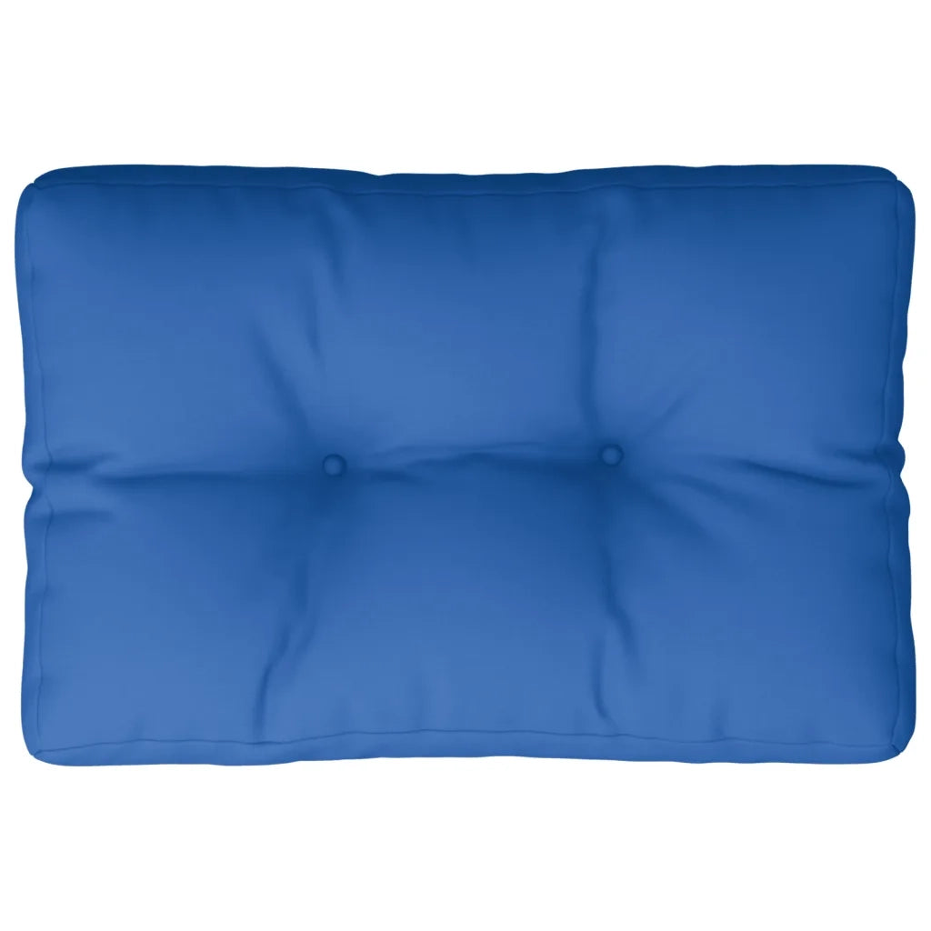 Cuscino per Pallet Blu Reale 50x40x12 cm in Tessuto