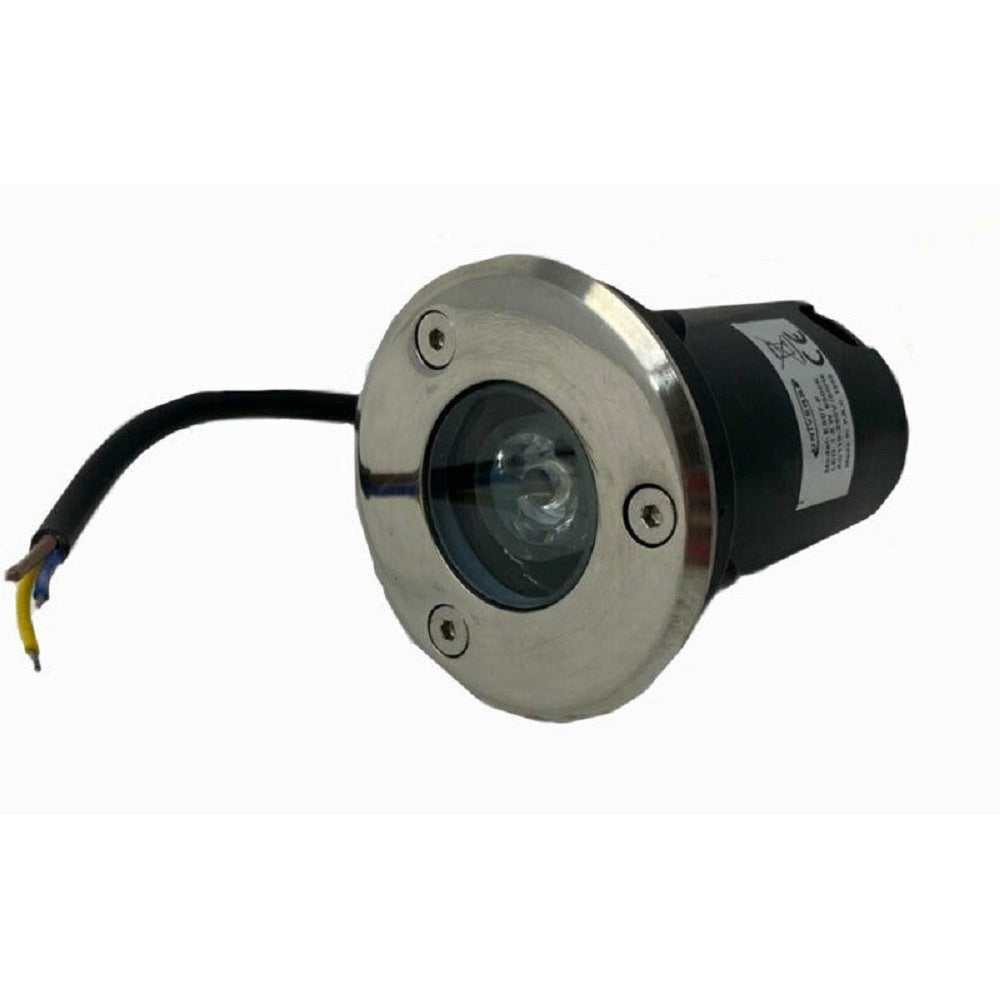Trade Shop - Faretto Led Incasso Segnapassi Calpestabile 1,5 W Luce 4000k 6500k 3000k Es07 -