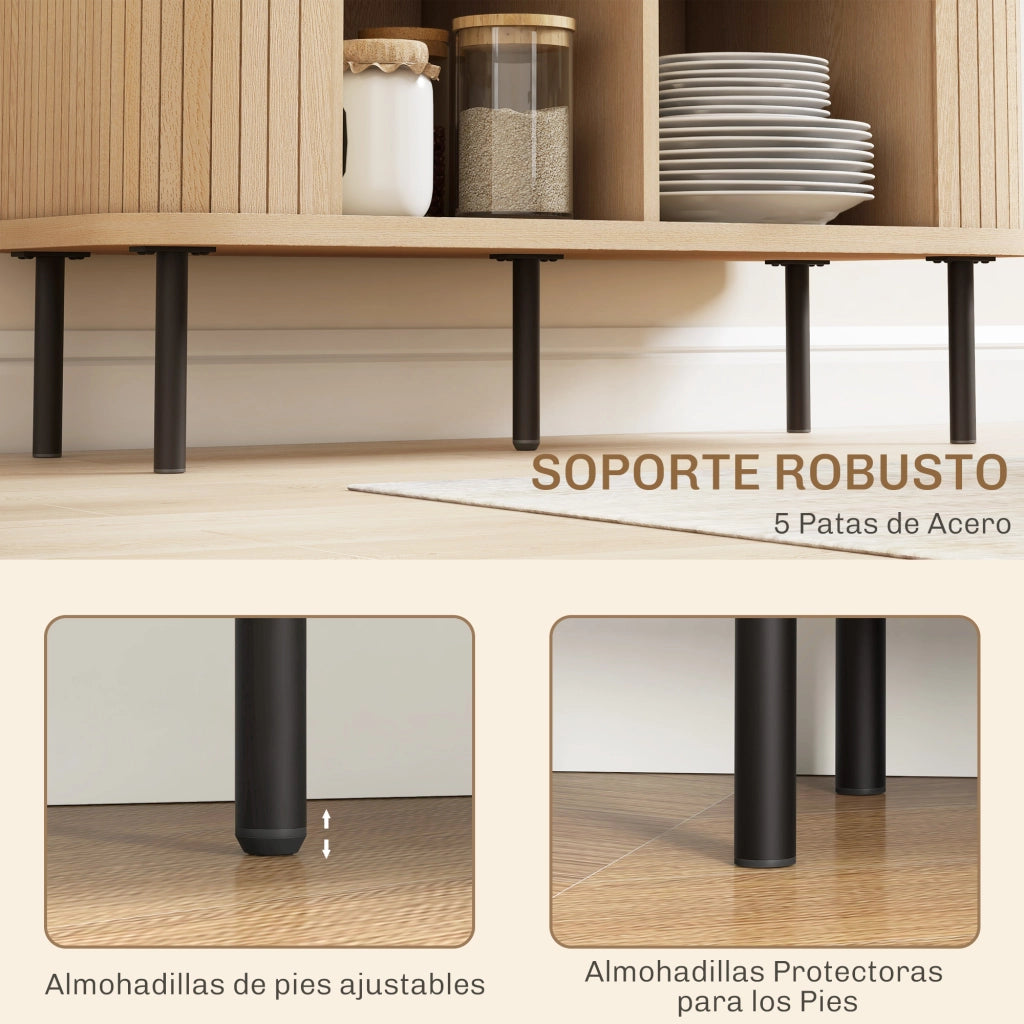 Armadio a 2 ante scorrevoli ¨C zephmum ¨C Rovere e Nero 90x40x75 cm