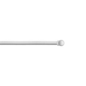 BASTONE METALLO D 20/17 120/210CM PALLA BIANCO- 6,0 pz