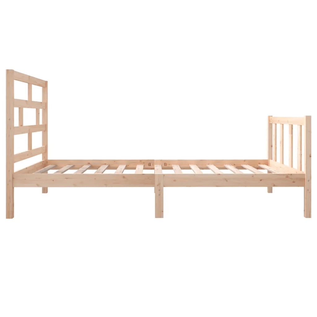 Giroletto-Struttura Letto in Legno Massello di Pino 100x200 cm 943074