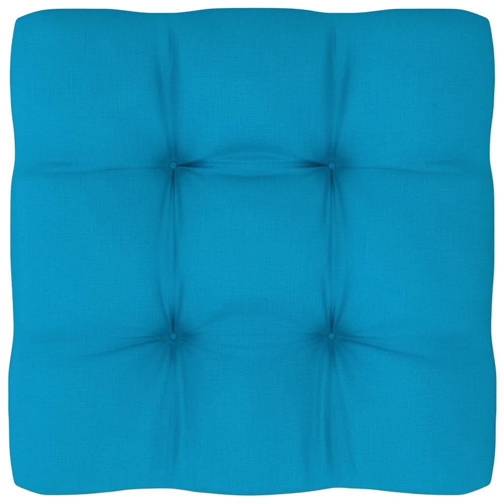Ottomana da Giardino Pallet in Legno di Pino Impregnato Nero 3066437