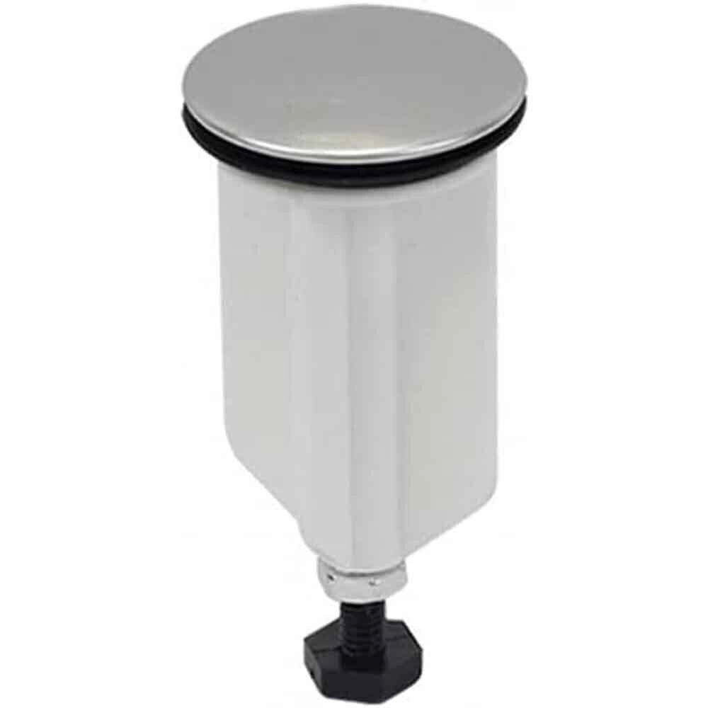 Trade Shop - Tappo Piletta Universale Di Scarico In Ottone Lucido Bagno Lavabo Lavandino 59969 -