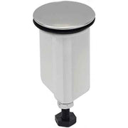 Trade Shop - Tappo Piletta Universale Di Scarico In Ottone Lucido Bagno Lavabo Lavandino 59969 -