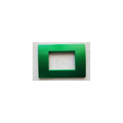 Trade Shop - Placchette Placche In Abs Per Serie Matix Bticino Compatibile 3 4 6 Moduli Color - Verde -6 Fori     -