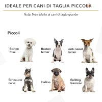 Cancellino per Cani Pieghevole a 3 Sezioni in Legno, 154.5x29.5x61cm, Bianco