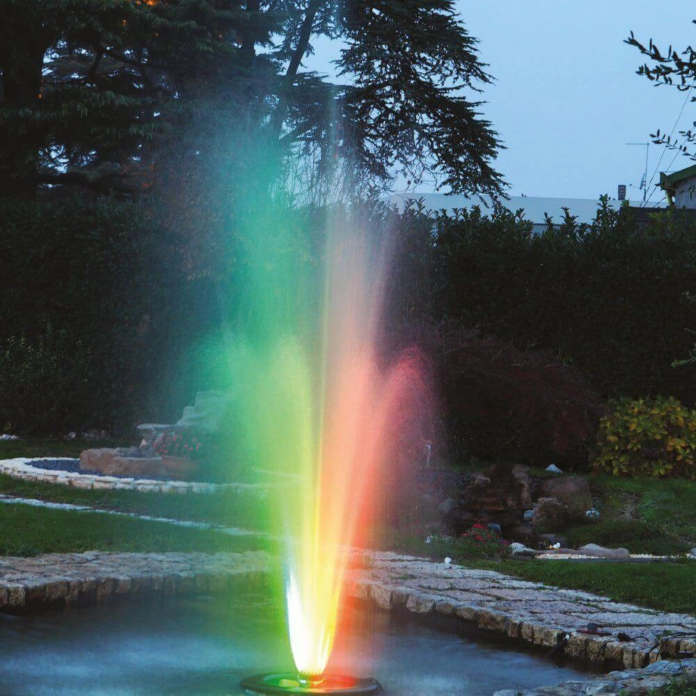 Faretto per Laghetti da Giardino a LED 18W Luce Multicolore