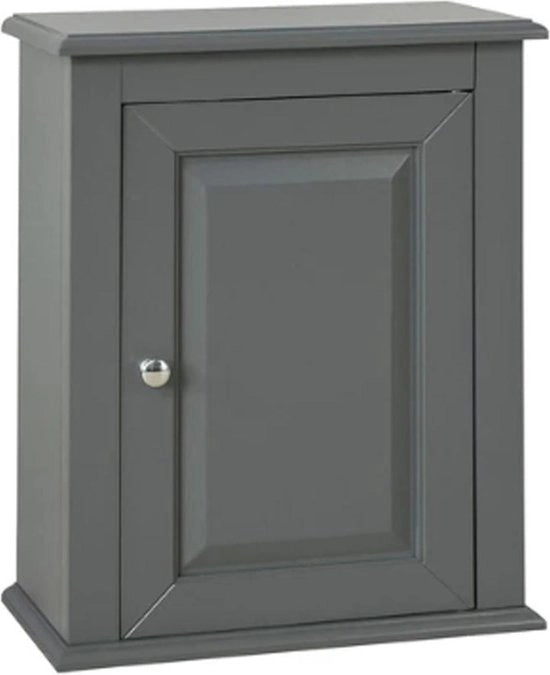 Cassa da bagno 2 compartimenti in legno - 40x49x18 cm