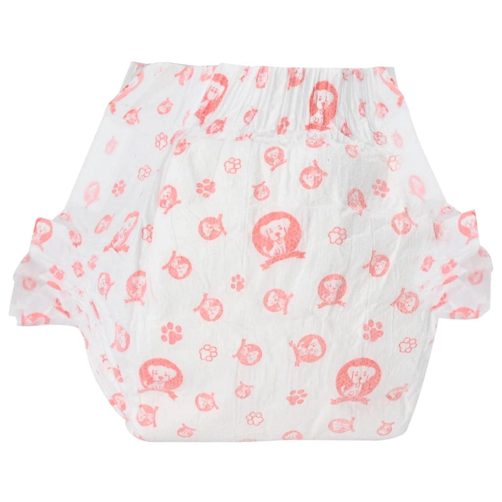 Pannolino usa e getta per cani femmina 30 pz Bianco M CFW5047365