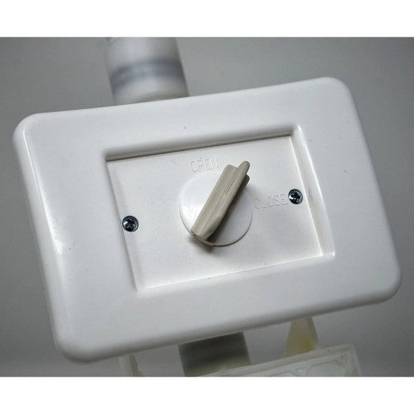 SIFONE AD INCASSO ANTI-ODORE CON RUBINETTO APERTURA/CHIUSURA PER SCARICO CONDENSA MODELLO SIFR - PER TUBI DIAMETRO 20 MM  - GIS