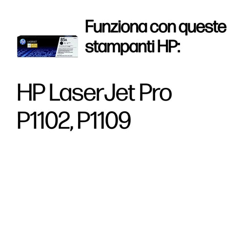 HP Cartuccia Toner originale nero LaserJet 85A