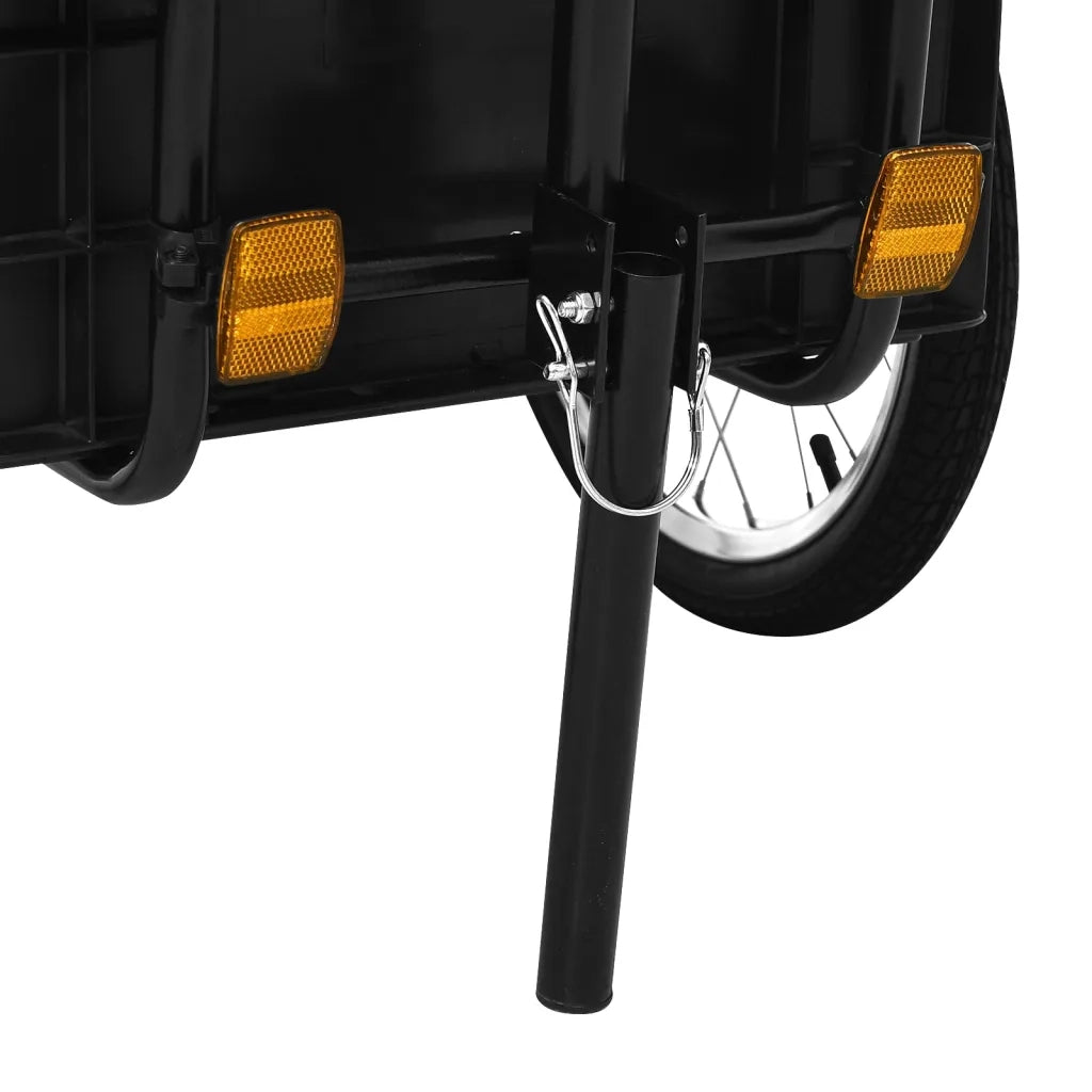 Rimorchio Bici/Carrello Manuale 155x60x83 cm in Acciaio Blu 91772