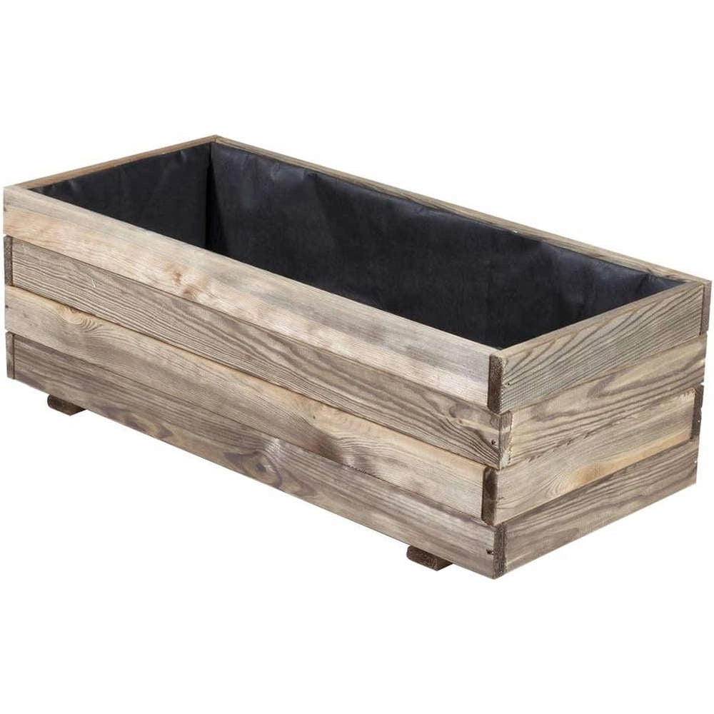 Fioriera in Legno Impregnato Verdelook 90x40x30 cm