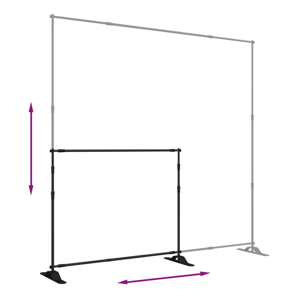 Supporto per Fondale 254x243 cm in Acciaio 190267
