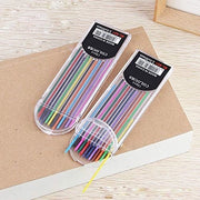 Stifte 12 colori - 2,0 mm extra forti - Resistenti alle rotture - Lavorate a spigoli - Basi di grafite a olio - Adatti per uso domestico, scolastico e ufficio - Puntine di piombo riempite