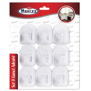 MAURY'S GANCI ADESIVI 9 PZ