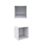 CUBO MENSOLA DA PARETE MURO CM. 35X35X29 MODERNO SCANDI UFFICIO CAMERA