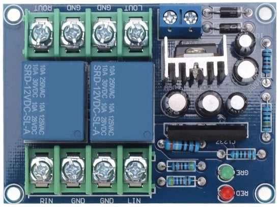 Circuito di Protezione per Altoparlanti - 12V fino a 16V - Qualità Audio - Modulo di Protezione - Adatto per.