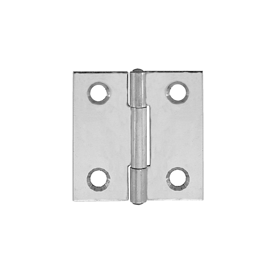 Cerniere piane strette Inox 80 x 45 mm. - 2 pz.