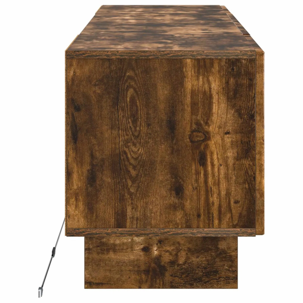 Mobile TV LED Rovere Fumo Legno ingegnerizzato 896030