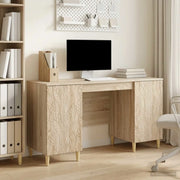 Scrivania Rovere Sonoma Legno ingegnerizzato 142,5 x 50 x 75 cm 3414614