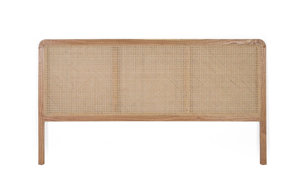 Testiera in rattan 165 cm fascino naturale