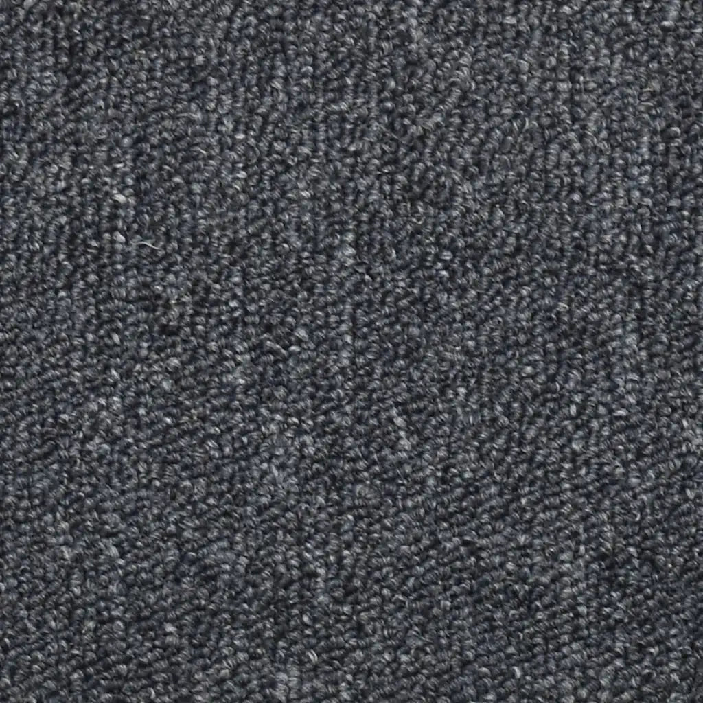 Tappetini per scale 30 pz | Gradini per Scale 56x17x3 cm Grigio scuro e blu semicircolari